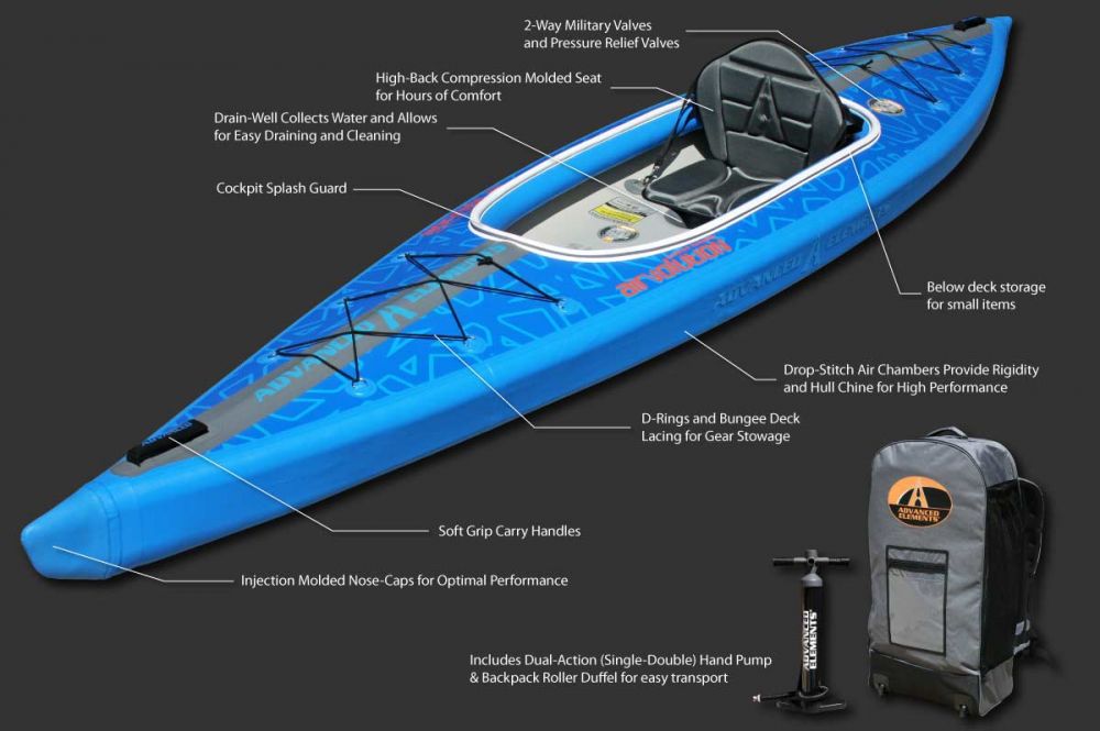 Advanced Elements AirVolution kajak dmuchany