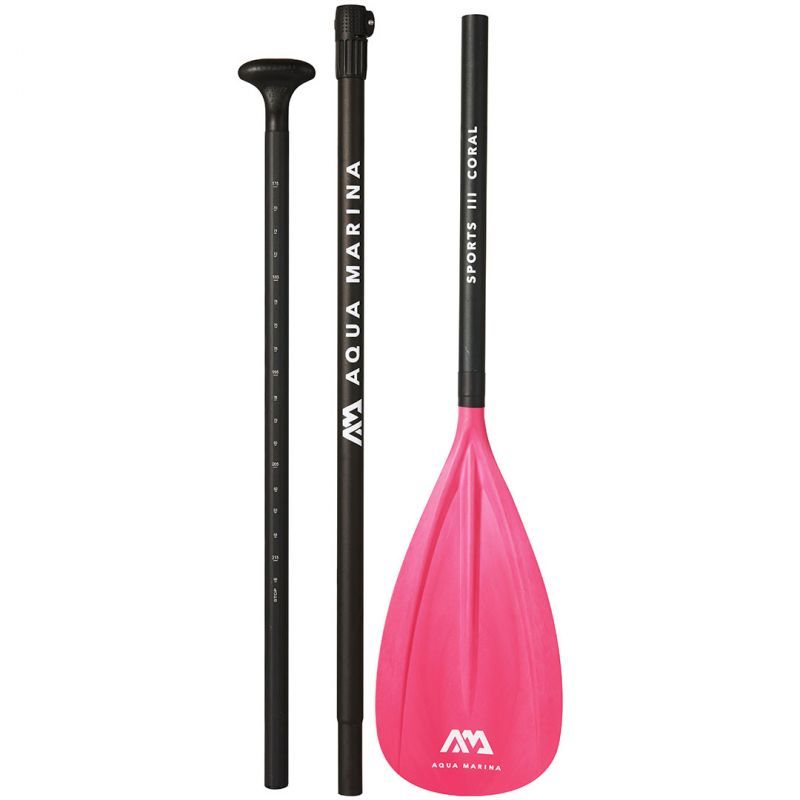 aqua marina sports iii coral regulowane wioso do sup
