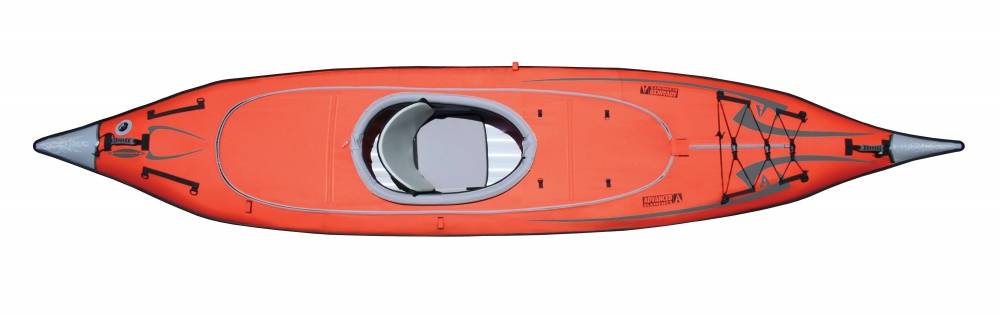 AE Advanced Frame Convertible kajach dmuchany czerwony