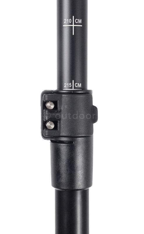 Angle SUP alu STANDARD wiosło 2 -częściowe 170 - 215 cm