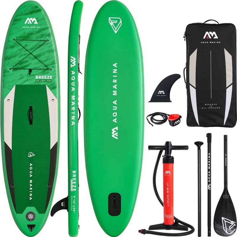 deska sup aqua marina breeze 910 z wiosem