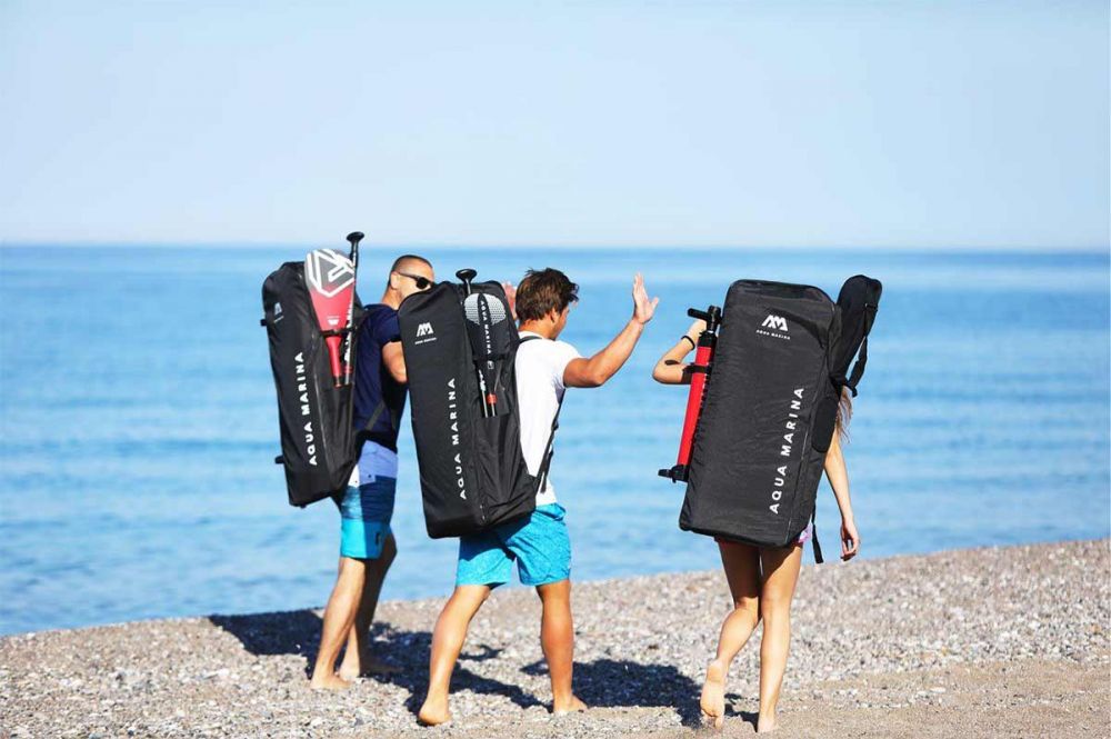 Deska SUP Aqua Marina Super Trip 14'0 '' tandem z wiosłami