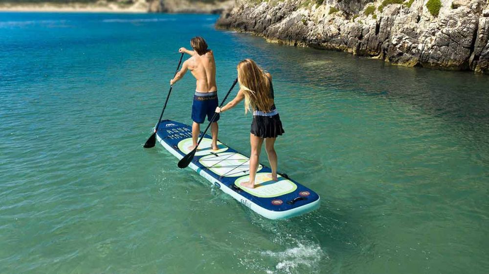 Deska SUP Aqua Marina Super Trip 14'0 '' tandem z wiosłami