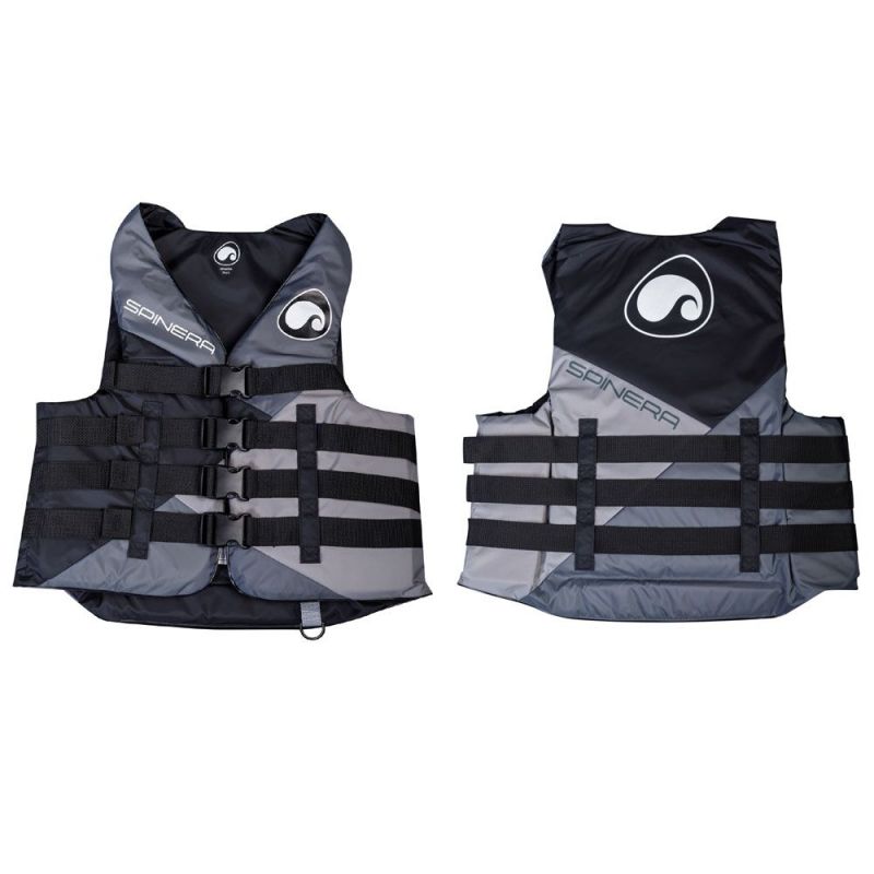 Kamizelka asekuracyjna Jet Ski Deluxe Nylon 50N szara XL