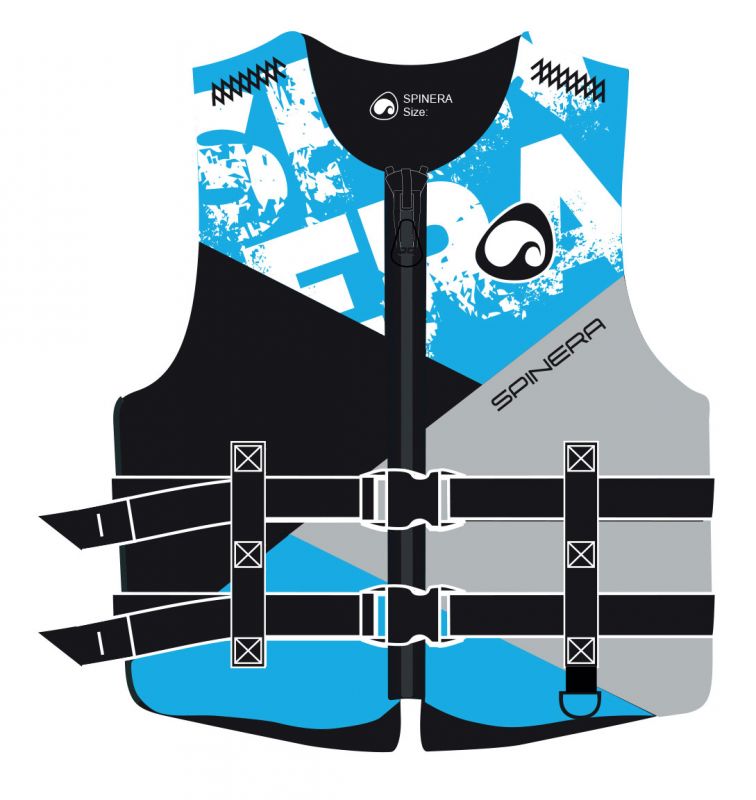 Kamizelka asekuracyjna Jet Ski Relax Neoprene 50N niebieska L