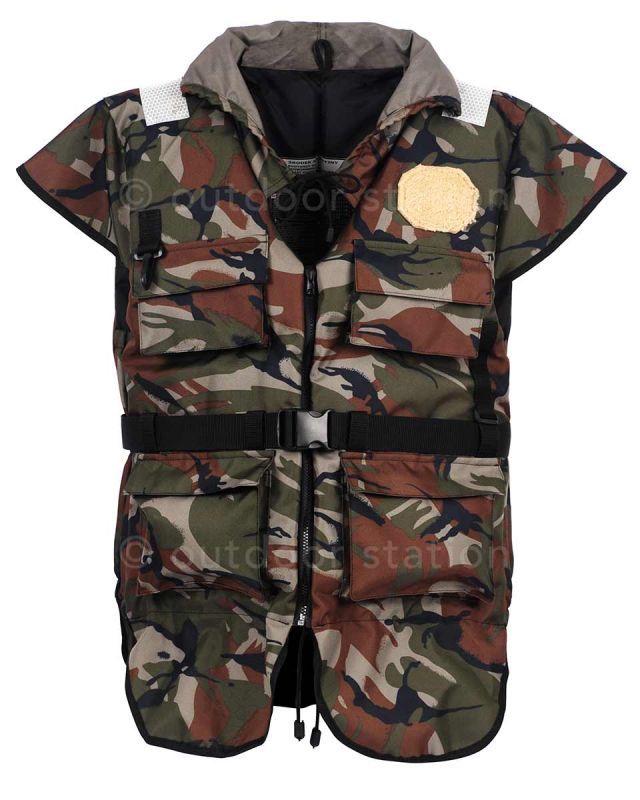 Kamizelka wędkarska Aquarius Camo 70N pustynne moro XL