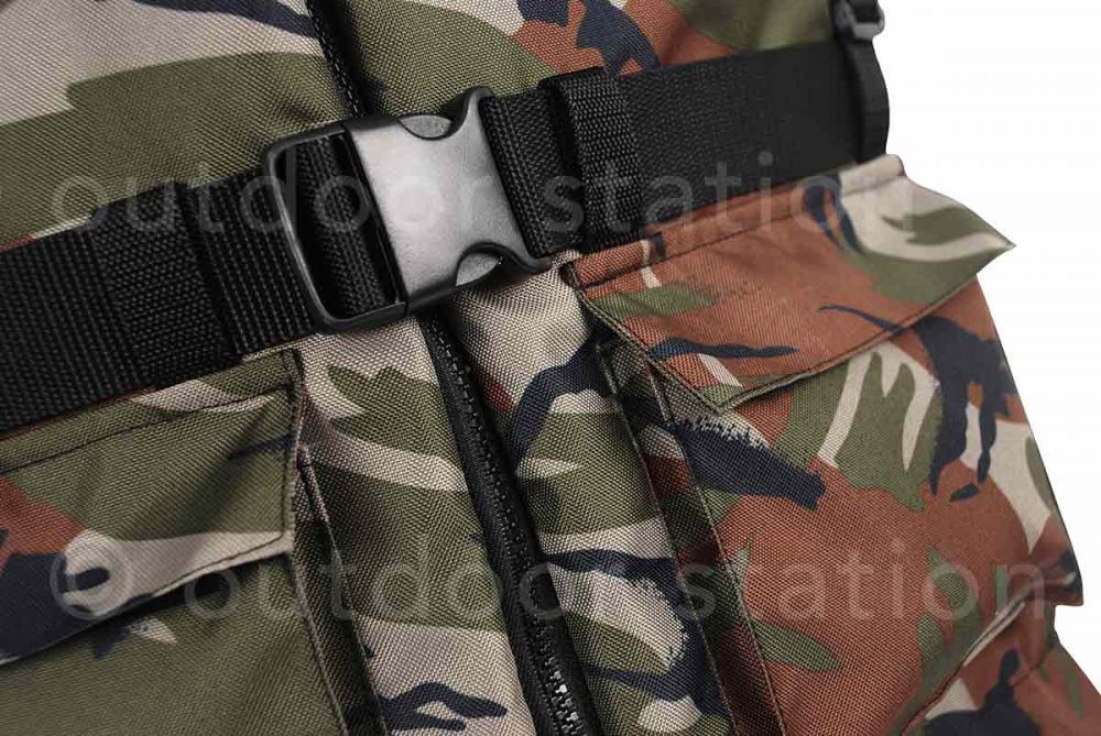 Kamizelka wędkarska Aquarius Camo 70N pustynne moro XL