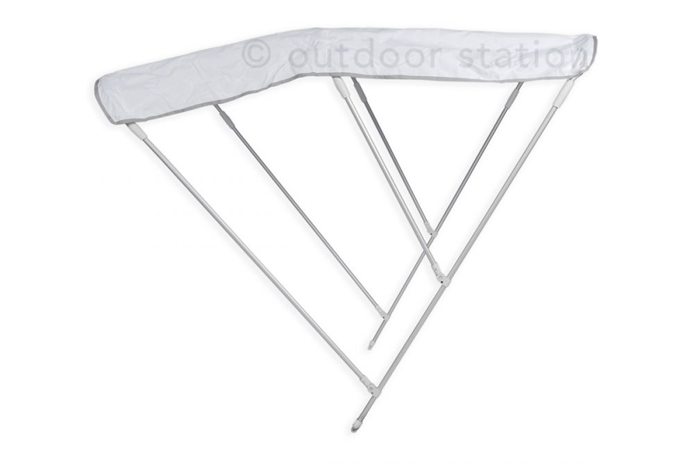 Markiza do łodzi Bimini Sombrero 200x180x140 cm Biały