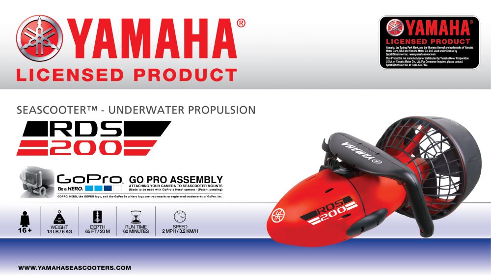 Rekreacyjny skuter podwodny Yamaha RDS200