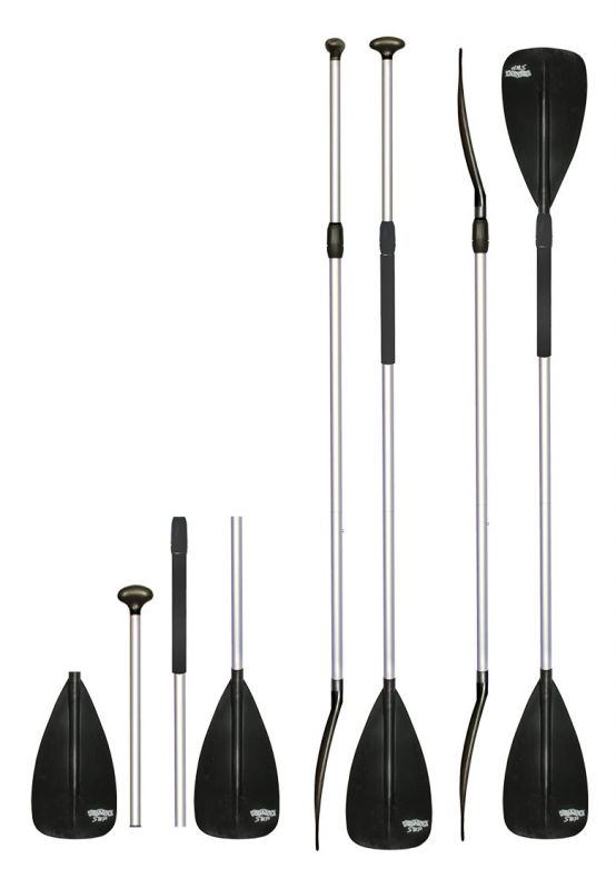 Scoprega SUP wiosło z podwójnym piórem 170-215 cm