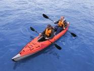 AE Advanced Frame Convertible kajach dmuchany czerwony