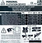 Kamizelka  asekuracyjna Aquarius MQ PRO L/XL 70N Niebieska