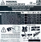Kamizelka asekuracyjna Aquarius MQ PRO L/XL 70N Czerwona