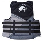 Kamizelka asekuracyjna Jet Ski Deluxe Nylon 50N szara XL