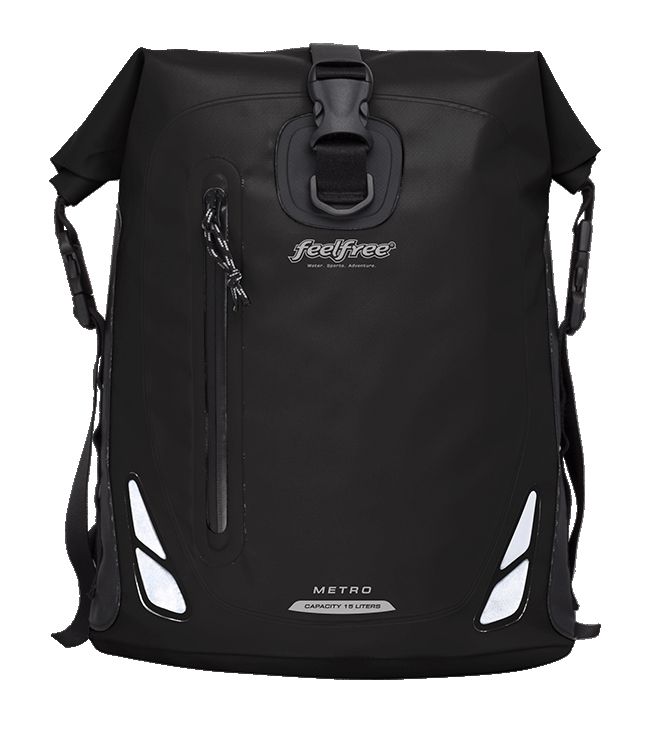 Wodoodporny plecak dla motocyklistów 25L Feelfree Metro czarny