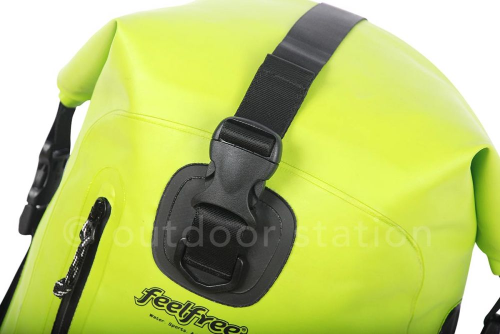 Wodoodporny plecak dla motocyklistów 25L Feelfree Metro limonkowy