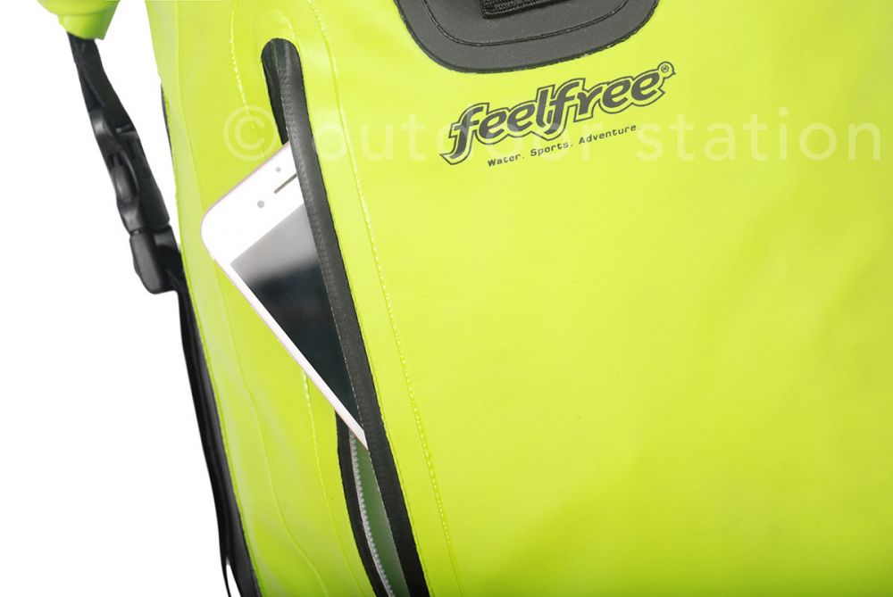 Wodoodporny plecak dla motocyklistów 25L Feelfree Metro limonkowy