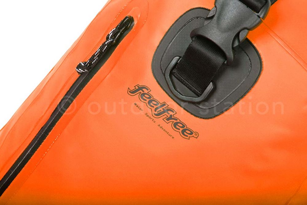 Wodoodporny plecak dla motocyklistów 25L Feelfree Metro pomarańczowy