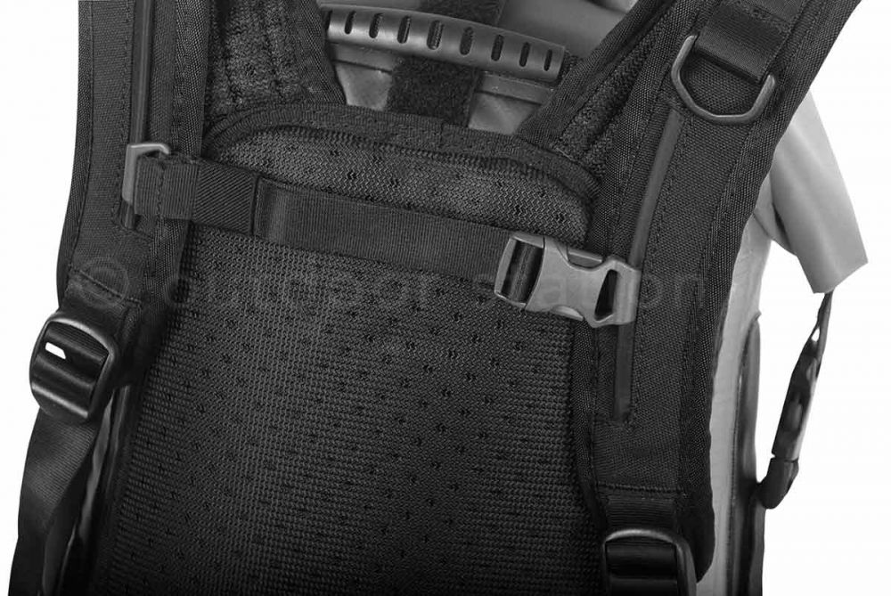 Wodoodporny plecak dla motocyklistów 25L Feelfree Metro szary
