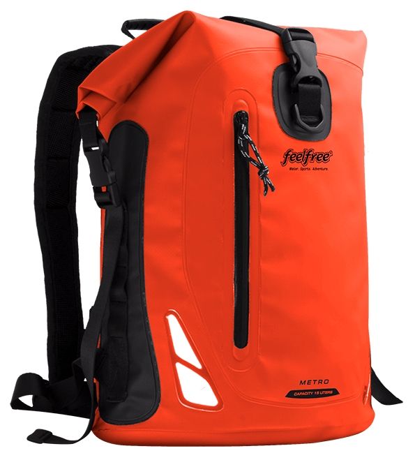 Wodoodporny plecak dla motocyklistów Feelfree Metro15 L czarny