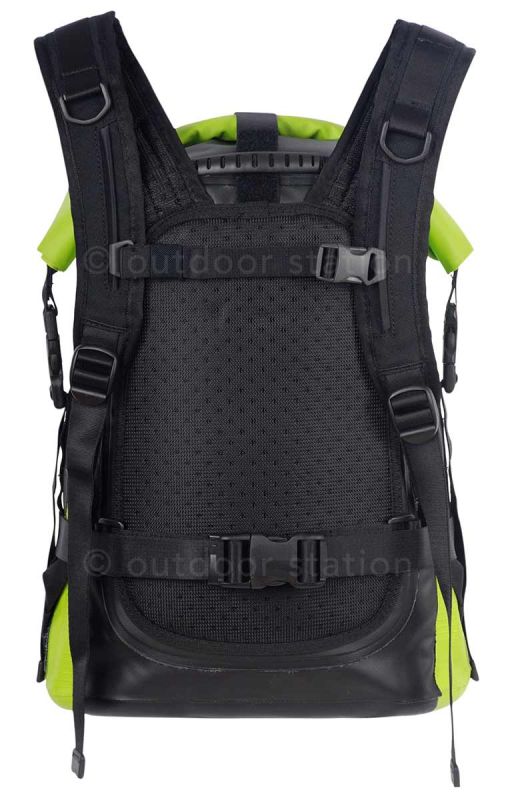 Wodoodporny plecak dla motocyklistów Feelfree Metro15 L limonkowy