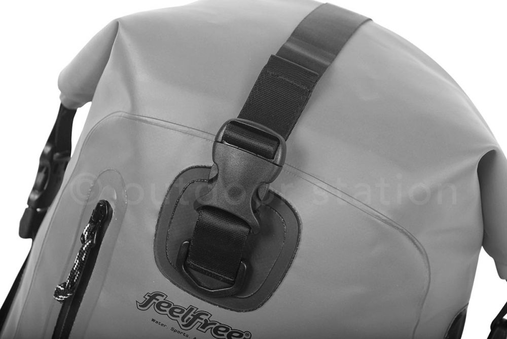 Wodoodporny plecak dla motocyklistów Feelfree Metro15 L szary